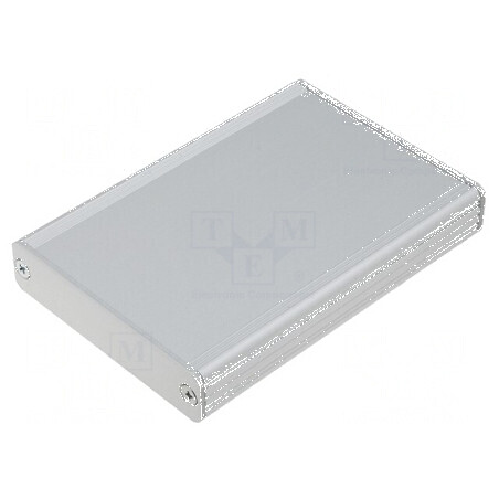 Carcasă aluminiu gri 71x100x16 mm | Electronic-mag.ro | Componente Electronice