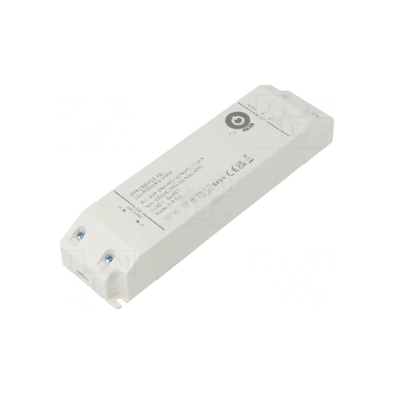 Alimentator LED 60W 12VDC 5A 220÷240VAC - Pulsatoriu | Electronic-mag.ro | Componente Electronice