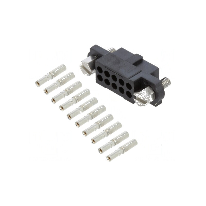 Conector PCB mufă mamă PIN 10 J-Tek | Electronic-mag.ro | Componente Electronice