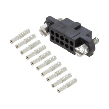 Conector PCB mufă mamă PIN 10 J-Tek | Electronic-mag.ro | Componente Electronice
