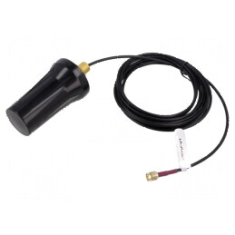 Antenă neagră SMA 50W 600÷2700MHz 50Ω 3m 7dBi | Electronic-mag.ro | Componente Electronice