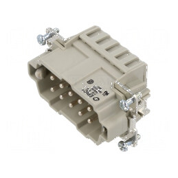 Conector HDC EPIC H-BE PIN: 10 16A | Electronic-mag.ro | Componente Electronice