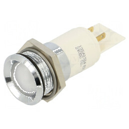 Lampă de control LED Ø22mm 24VDC, culori: roșu/verde/galben | Electronic-mag.ro | Componente Electronice