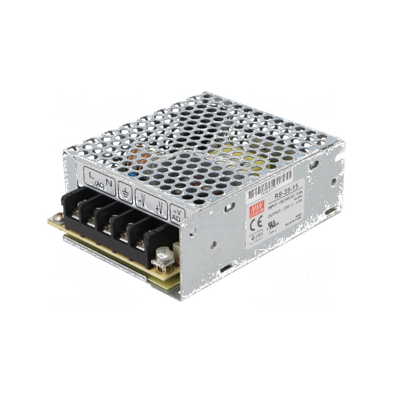 Alimentator pulsatoriu modular 35W 15VDC 2,4A | Electronic-mag.ro | Componente Electronice