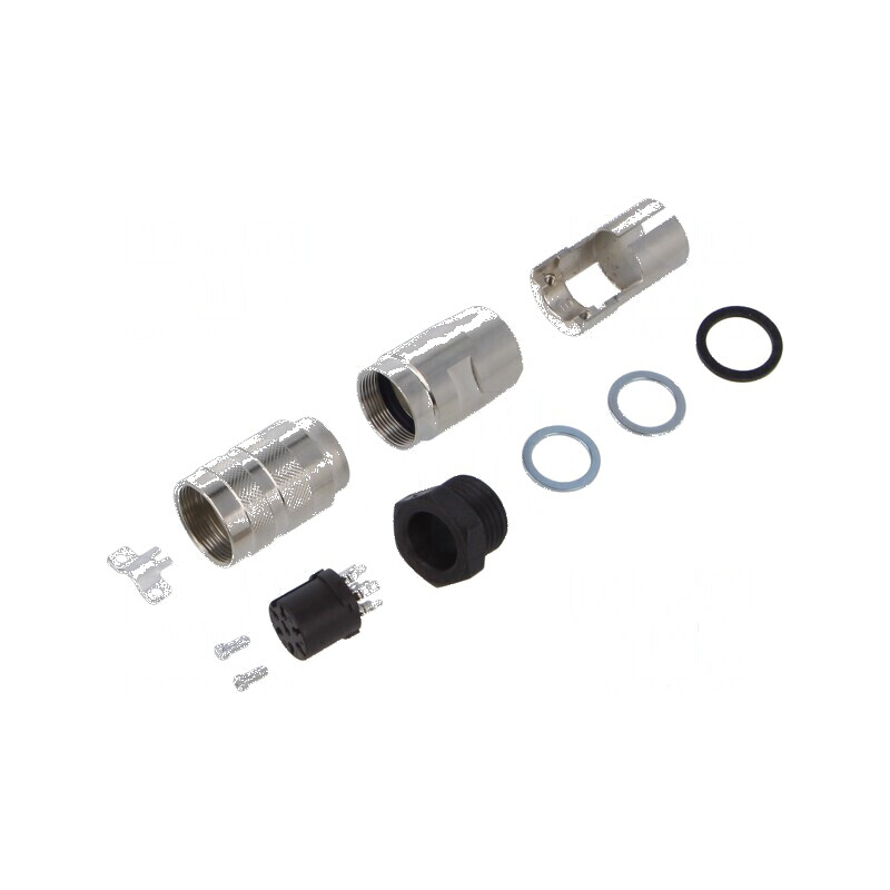 Conector M16 mufă mamă lipire pe cablu PIN 7 5A 300V drept - Conector electric drept M16 | Electronic-mag.ro | Componente Electronice Conector M16 mufă mamă lipire pe cablu PIN 7 5A 300V drept - Conector electric drept M16 | Electronic-mag.ro | Componente Electronice