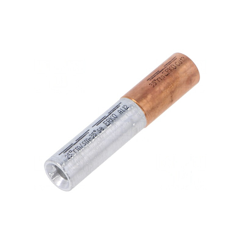 Capăt îmbinat cupru/aluminiu crimpat pe cablu | Electronic-mag.ro | Componente Electronice