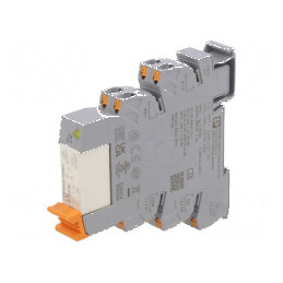 Releu cu interfaţă DPDT 24VDC 6A 6A/250VAC 6A/30VDC - Releu cu interfaţă DPDT 24V 6A | Electronic-mag.ro | Componente Electronice