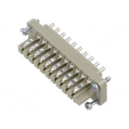Conector HDC tată EPIC STA PIN: 20 - H-A 16 7A 60V | Electronic-mag.ro | Componente Electronice