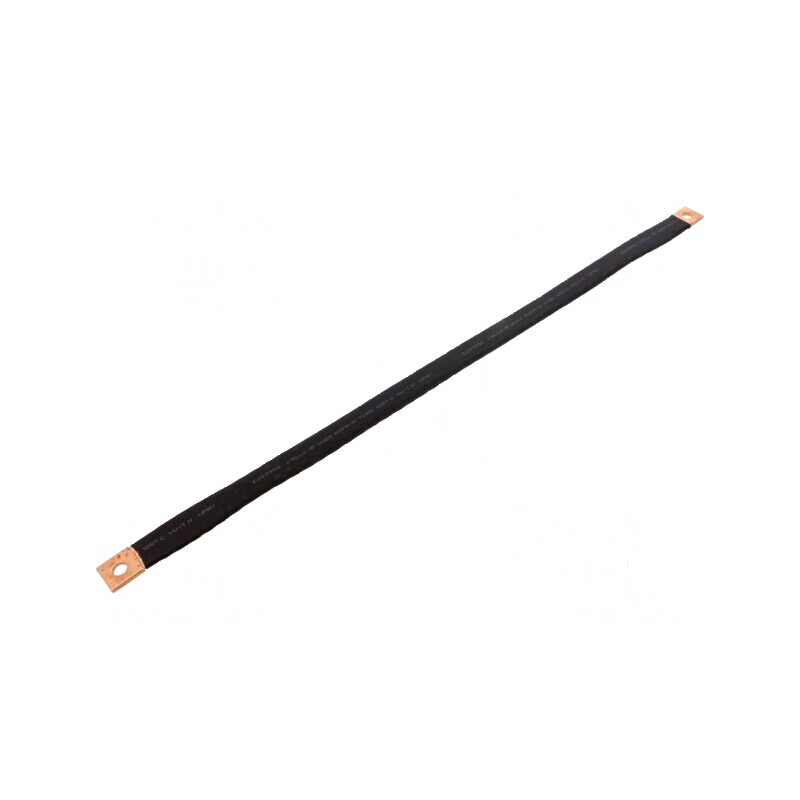 Banda de împământare izolată 25mm2 Ø1: 9mm Ø2: 9mm - Banda de împământare izolată Ø1: 9mm Ø2: 9mm | Electronic-mag.ro | Componente Electronice