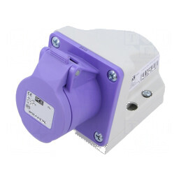 Conector AC 16A 24VAC IP44 | Electronic-mag.ro | Componente Electronice