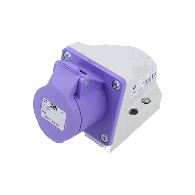 Conector AC 16A 24VAC IP44 | Electronic-mag.ro | Componente Electronice Conector AC 16A 24VAC IP44 | Electronic-mag.ro | Componente Electronice