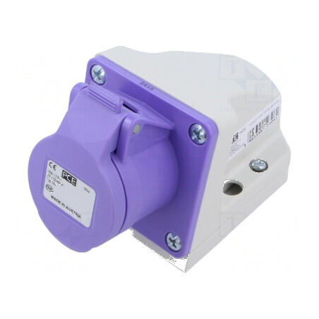 Conector AC 16A 24VAC IP44 | Electronic-mag.ro | Componente Electronice