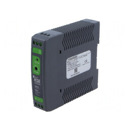 Alimentator pulsatoriu pentru şină DIN 24W 24VDC 1A IP20 - Alimentator pulsatoriu 24W 24VDC 1A IP20 | Electronic-mag.ro | Componente Electronice