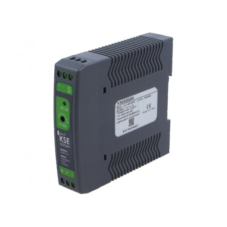 Alimentator pulsatoriu pentru şină DIN 24W 24VDC 1A IP20 - Alimentator pulsatoriu 24W 24VDC 1A IP20 | Electronic-mag.ro | Componente Electronice