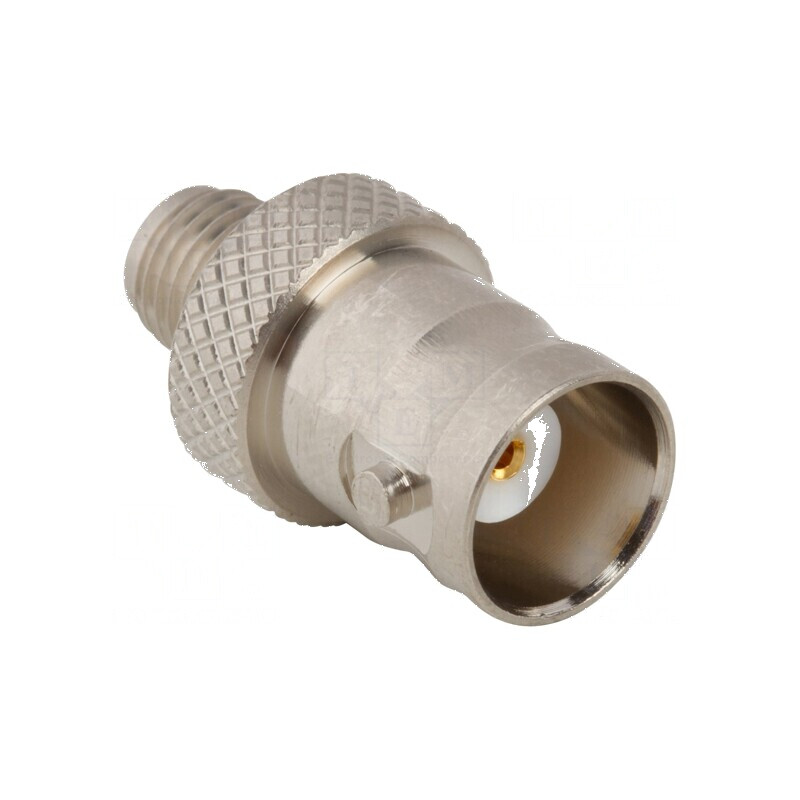 Adaptor BNC mamă, SMA mamă 50Ω alamă 4GHz | Electronic-mag.ro | Componente Electronice