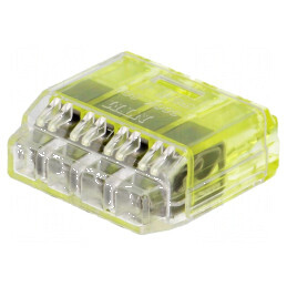 Bornă cu arc rapidă 1,5-2,5mm2 300V 20A | Electronic-mag.ro | Componente Electronice