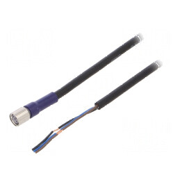 Cablu de conectare PIN M8 drept 5m | Electronic-mag.ro | Componente Electronice