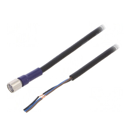 Cablu de conectare PIN M8 drept 5m | Electronic-mag.ro | Componente Electronice