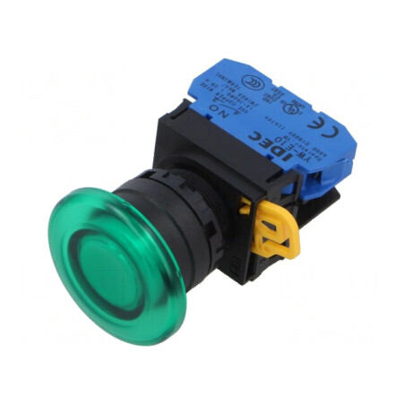 Comutator acţionat prin apăsare verde | Electronic-mag.ro | Componente Electronice