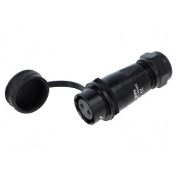 Mufă SA20 mamă IP67 8-12mm 25A 500V | Electronic-mag.ro | Componente Electronice