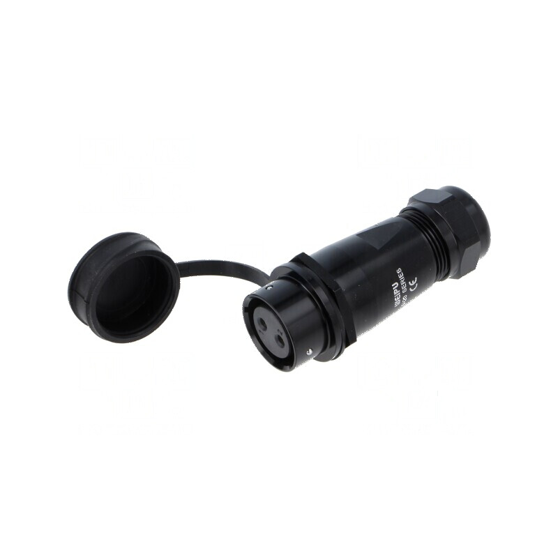 Mufă SA20 mamă IP67 8-12mm 25A 500V | Electronic-mag.ro | Componente Electronice