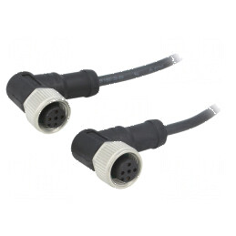 Cablu de conectare M12-M12 - 1m | Electronic-mag.ro | Componente Electronice