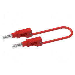 Cablu de măsurare cu mufă banană 4 mm - 36A, din ambele părţi | Electronic-mag.ro | Componente Electronice