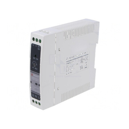 Alimentator pulsatoriu pentru şină DIN 24VDC 670mA | Electronic-mag.ro | Componente Electronice