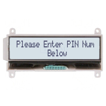 Afişaj LCD alfanumeric 20x2 - 71,6x37,6x6,8mm | Electronic-mag.ro | Componente Electronice