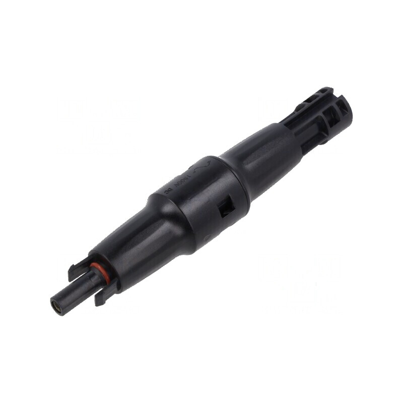 Conector solar tată drept 4-6mm2 crimpat mufă pe cablu 1kV | Electronic-mag.ro | Componente Electronice