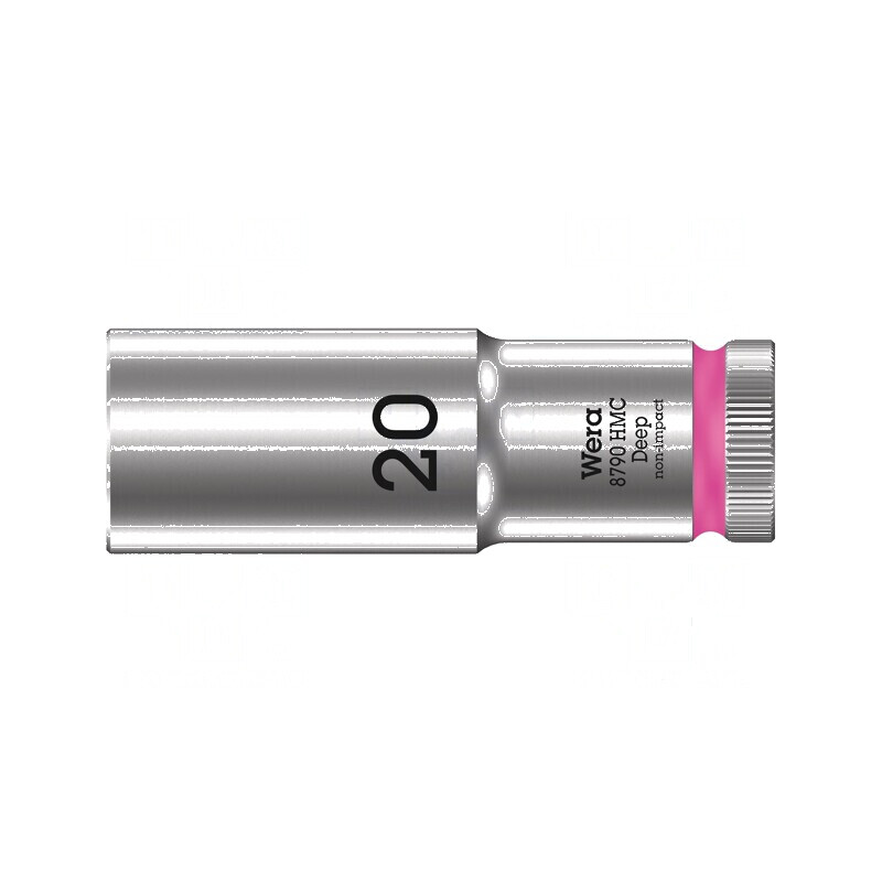 Cheie tubulară HEX 20mm - 1/2 inch, oțel crom-vanadium | Electronic-mag.ro | Componente Electronice