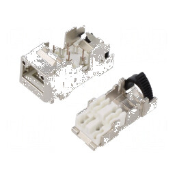 Conector RJ45 Cat 6a Ecranat 8p8c | Electronic-mag.ro | Componente Electronice