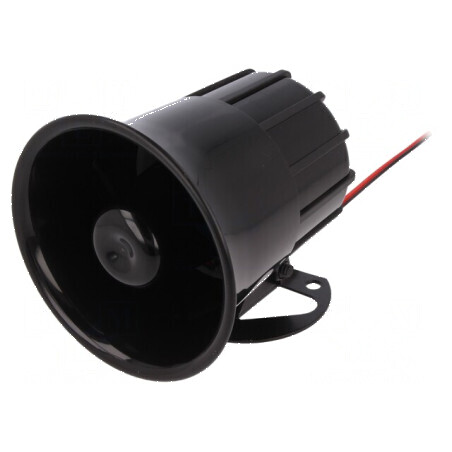 Sirenă dinamică cu traductor de sunet Ø: 100mm | Electronic-mag.ro | Componente Electronice