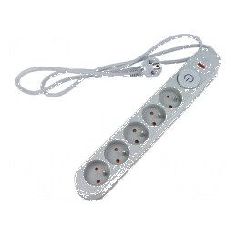 Prelungitor cu prize și protecție la supratensiune | Electronic-mag.ro | Componente Electronice
