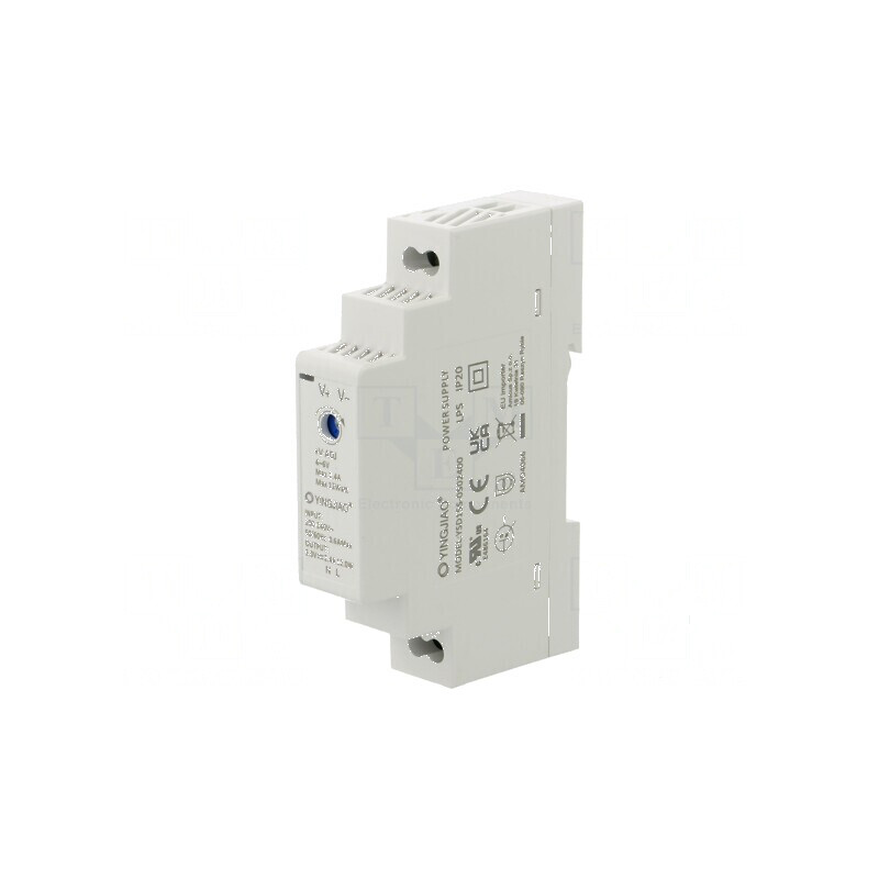 Alimentator pulsatoriu pentru şină DIN 12W 5VDC 2,4A | Electronic-mag.ro | Componente Electronice