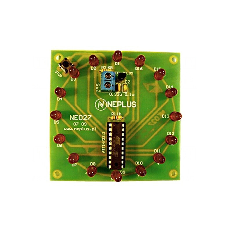 Ruletă electronică cu efecte vizuale | Electronic-mag.ro | Componente Electronice