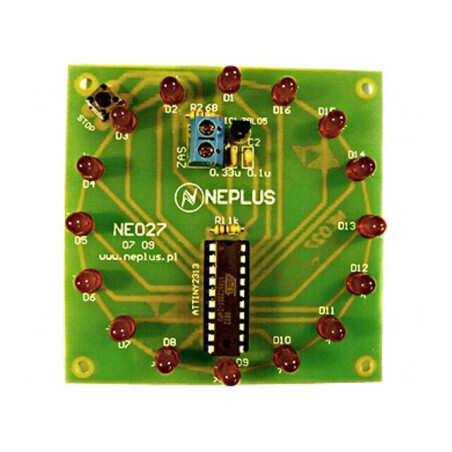 Ruletă electronică cu efecte vizuale | Electronic-mag.ro | Componente Electronice
