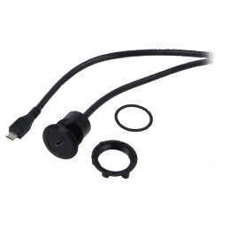 Adaptor USB 3.0 pentru montare pe panou | Electronic-mag.ro | Componente Electronice