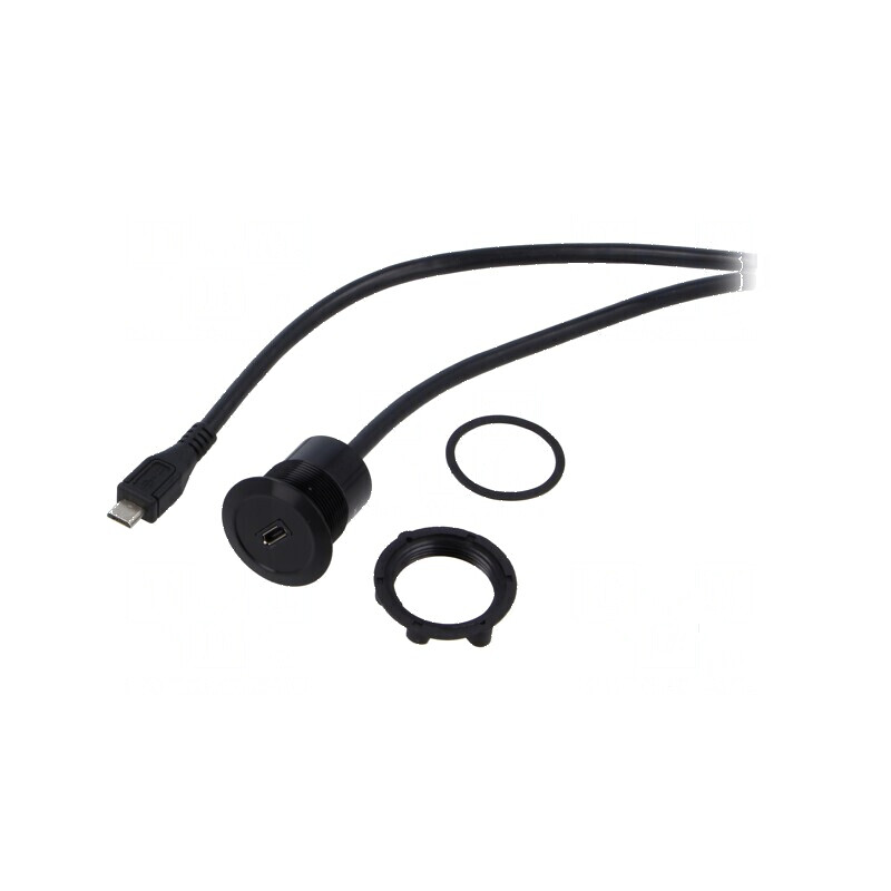 Adaptor USB 3.0 pentru montare pe panou | Electronic-mag.ro | Componente Electronice