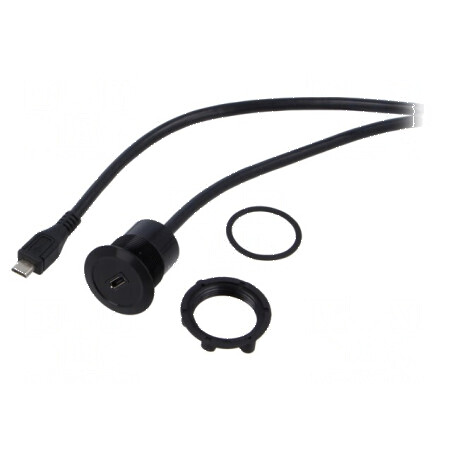 Adaptor USB 3.0 pentru montare pe panou | Electronic-mag.ro | Componente Electronice