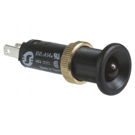 Lampă de control LED roșie Ø8mm IP40 | Electronic-mag.ro | Componente Electronice