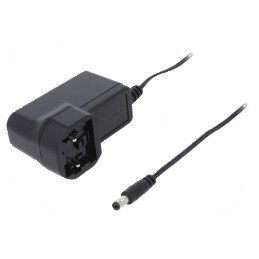 Alimentator plug-in 6VDC 1A 6W 74% - Adaptor de alimentare compact | Electronic-mag.ro | Componente Electronice