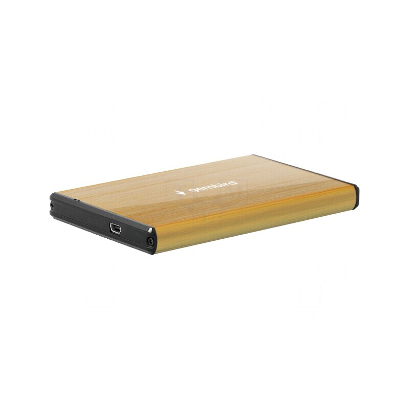 Carcasă hard discuri USB 3.0 2,5 inch - Aurie din aluminiu | Electronic-mag.ro | Componente Electronice