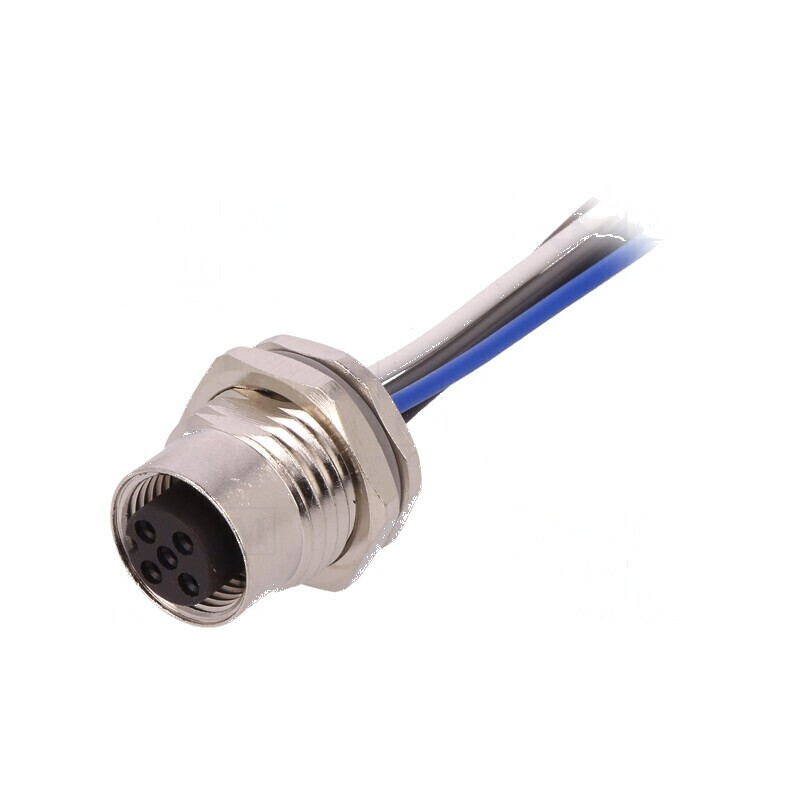 Conector M12 PIN 5 mamă DeviceNet/CANopen IP67 | Electronic-mag.ro | Componente Electronice