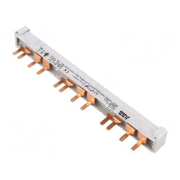 Bară colectoare cu 4 poli, 10mm2, 63A, 690VAC/690VDC | Electronic-mag.ro | Componente Electronice