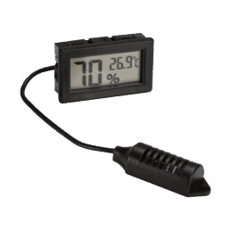 Termohigrometru digital cu afișaj LCD | Electronic-mag.ro | Componente Electronice