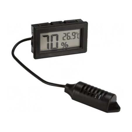 Termohigrometru digital cu afișaj LCD | Electronic-mag.ro | Componente Electronice
