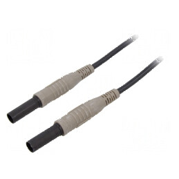 Cablu de măsurare mufă banană 4 mm, 2m | Electronic-mag.ro | Componente Electronice