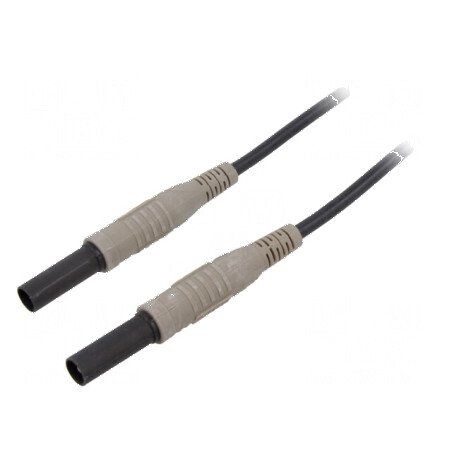 Cablu de măsurare mufă banană 4 mm, 2m | Electronic-mag.ro | Componente Electronice