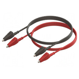 Cabluri de măsurare Inom de 10A - negru/roșu | Electronic-mag.ro | Componente Electronice